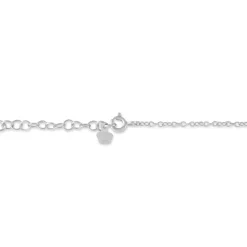 Bracelet Naomie Argent Blanc