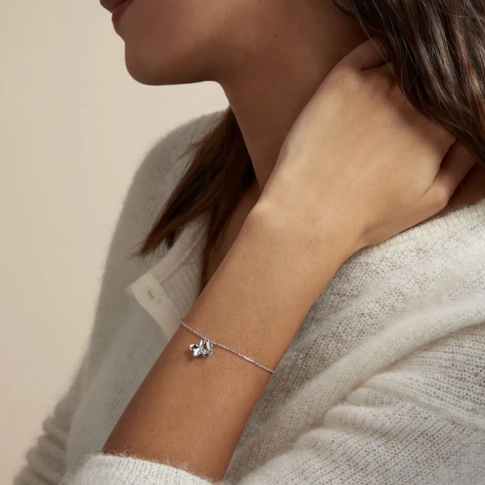 Bracelet Narcisse Dream Argent Blanc