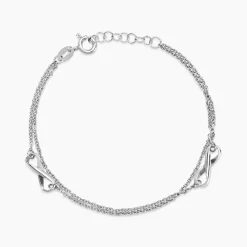 Bracelet Noelle Argent Blanc