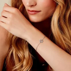 Bracelet Noely Argent Blanc Oxyde De Zirconium