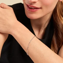 Bracelet Norene Argent Blanc