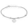 Bracelet Nouela Argent Blanc