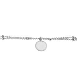 Bracelet Nouela Argent Blanc