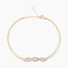Bracelet Nucia Or Jaune Diamant