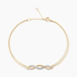 Bracelet Nucia Or Jaune Diamant