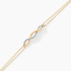 Bracelet Nucia Or Jaune Diamant