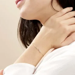 Bracelet Nucia Or Jaune Diamant