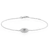 Bracelet Nyoko Argent Blanc Labradorite