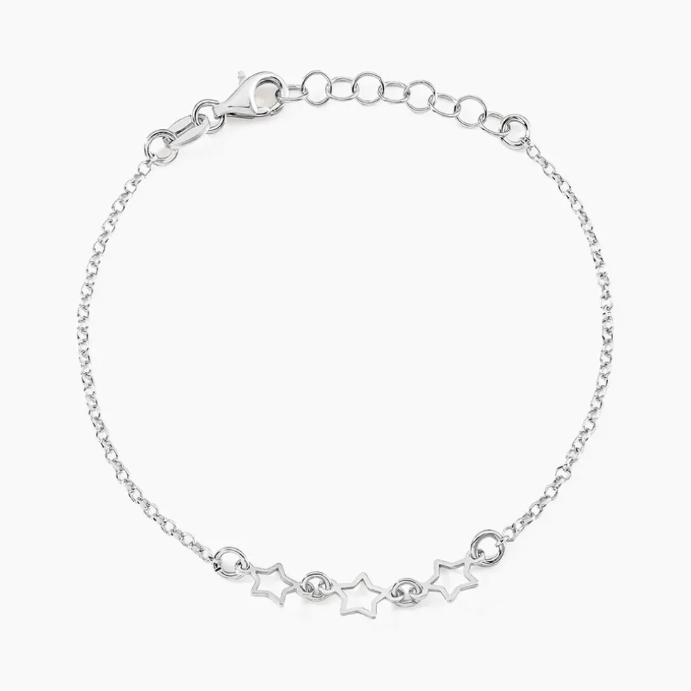 Bracelet Olwen Argent Blanc