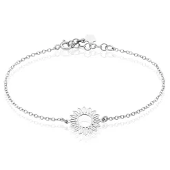 Bracelet Ombelline Argent Blanc