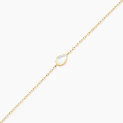 Bracelet Ondée Or Jaune Nacre