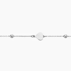 Bracelet Onelia Argent Blanc Cristal