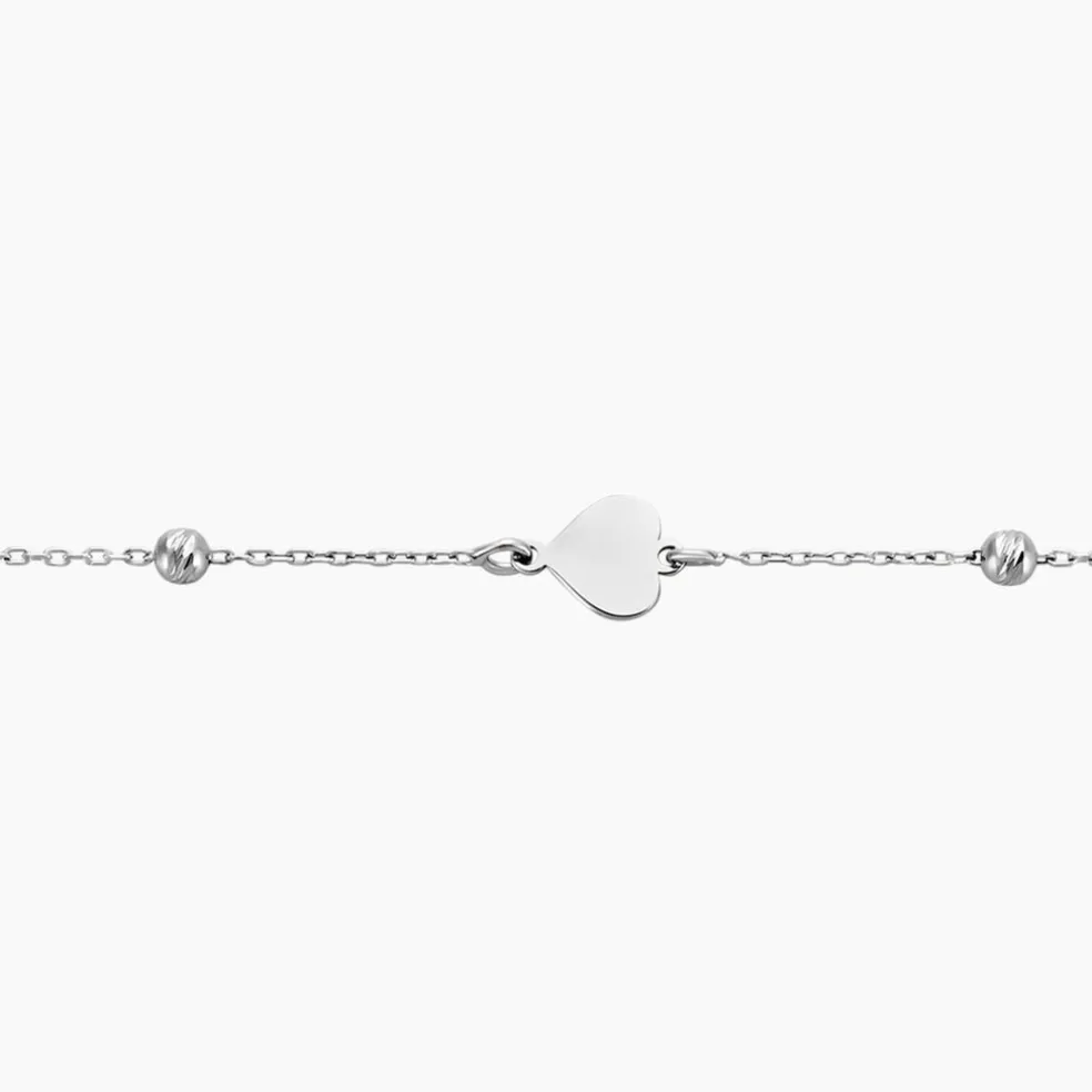 Bracelet Onelia Argent Blanc Cristal