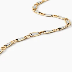 Bracelet Or Bicolore Danae