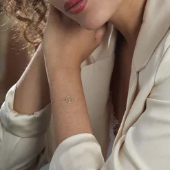 Bracelet Or Bicolore Solidage