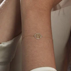 Bracelet Or Bicolore Solidage