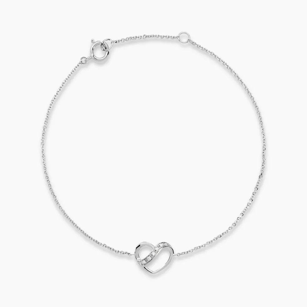 Bracelet Or Blanc Juliane Diamants