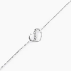 Bracelet Or Blanc Juliane Diamants