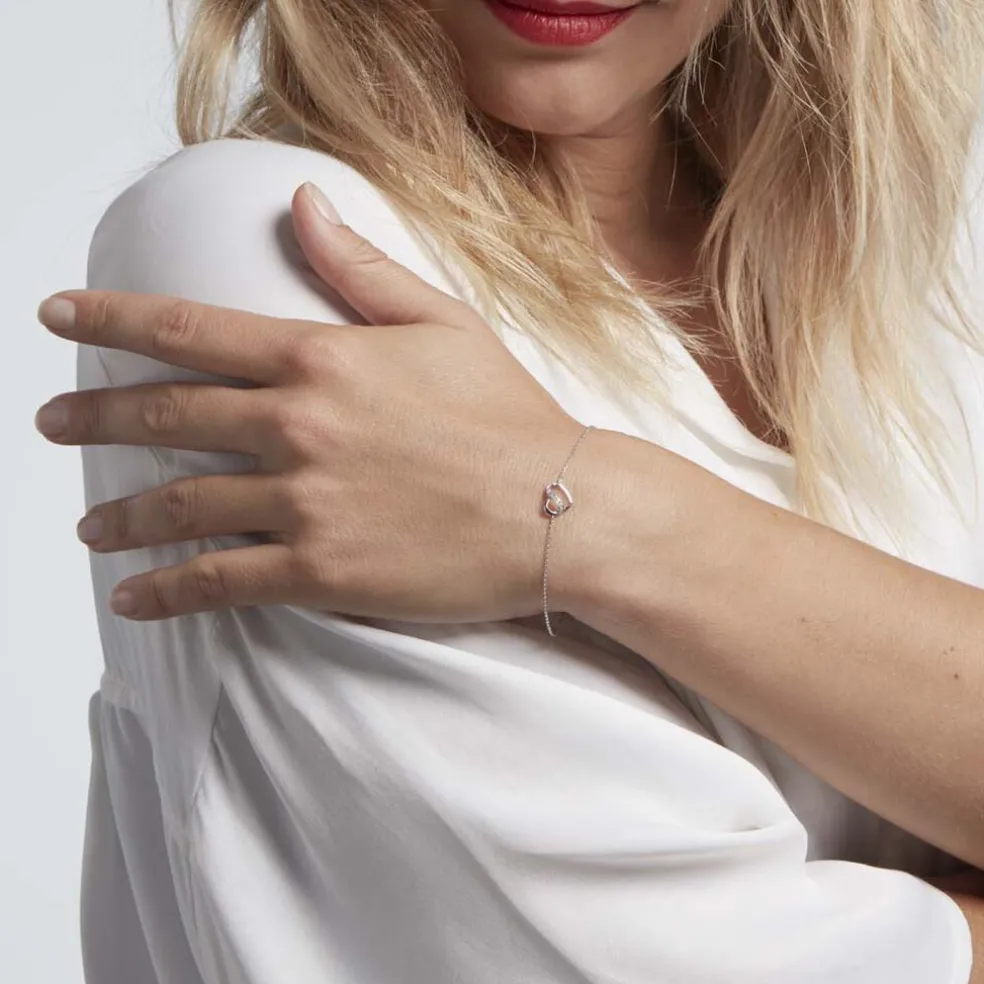 Bracelet Or Blanc Juliane Diamants