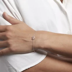 Bracelet Or Blanc Juliane Diamants