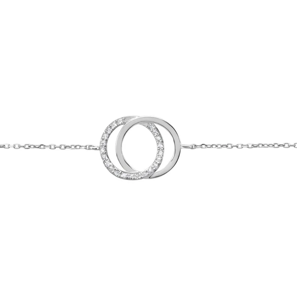 Bracelet Or Blanc Tresha Diamants