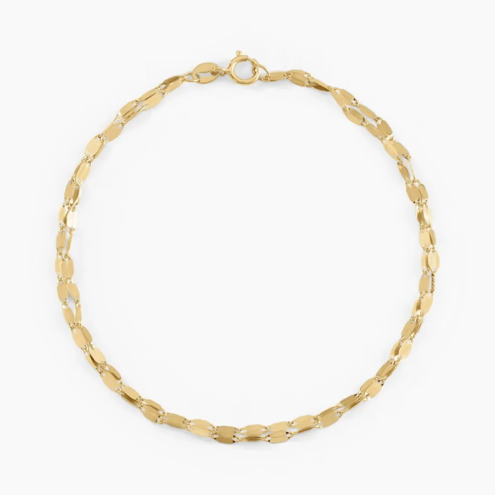 Bracelet Or Jaune Camelie