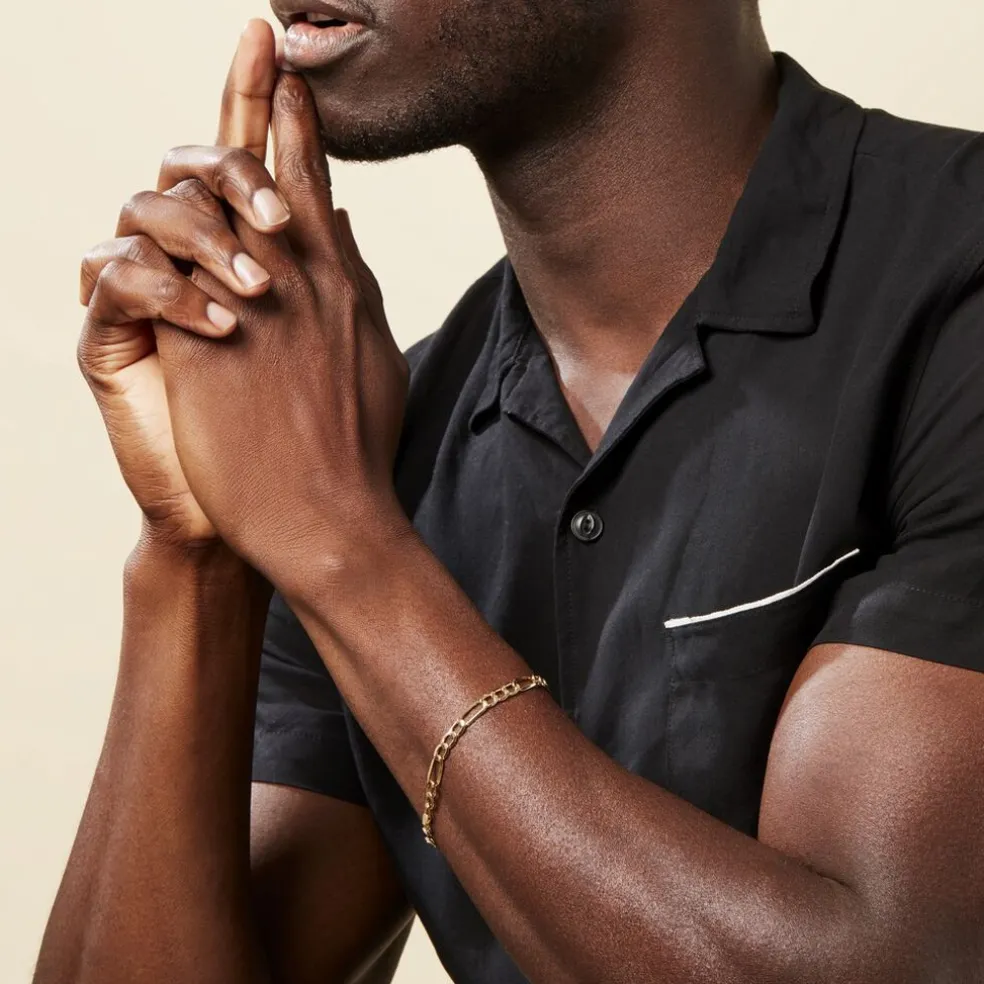 Bracelet Or Jaune Cameo