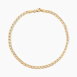 Bracelet Or Jaune Capucin Maille Marine