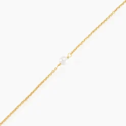 Bracelet Or Jaune Gentiane Perle