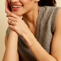 Bracelet Or Jaune Izel Maille Anglaise