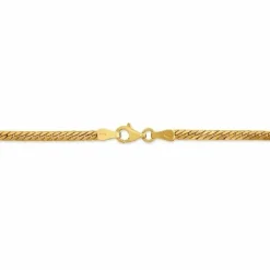 Bracelet Or Jaune Izel Maille Anglaise