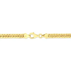 Bracelet Or Jaune Izel Maille Anglaise