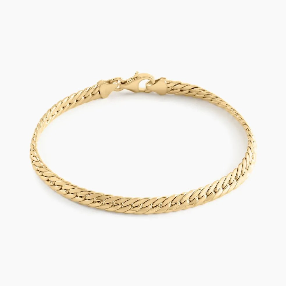 Bracelet Or Jaune Izel Maille Anglaise