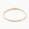 Bracelet Or Jaune Izel Maille Anglaise