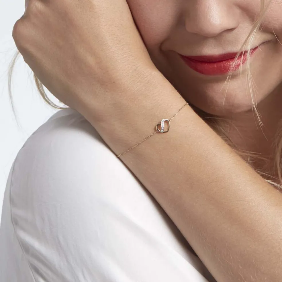 Bracelet Or Jaune Juliane Diamants