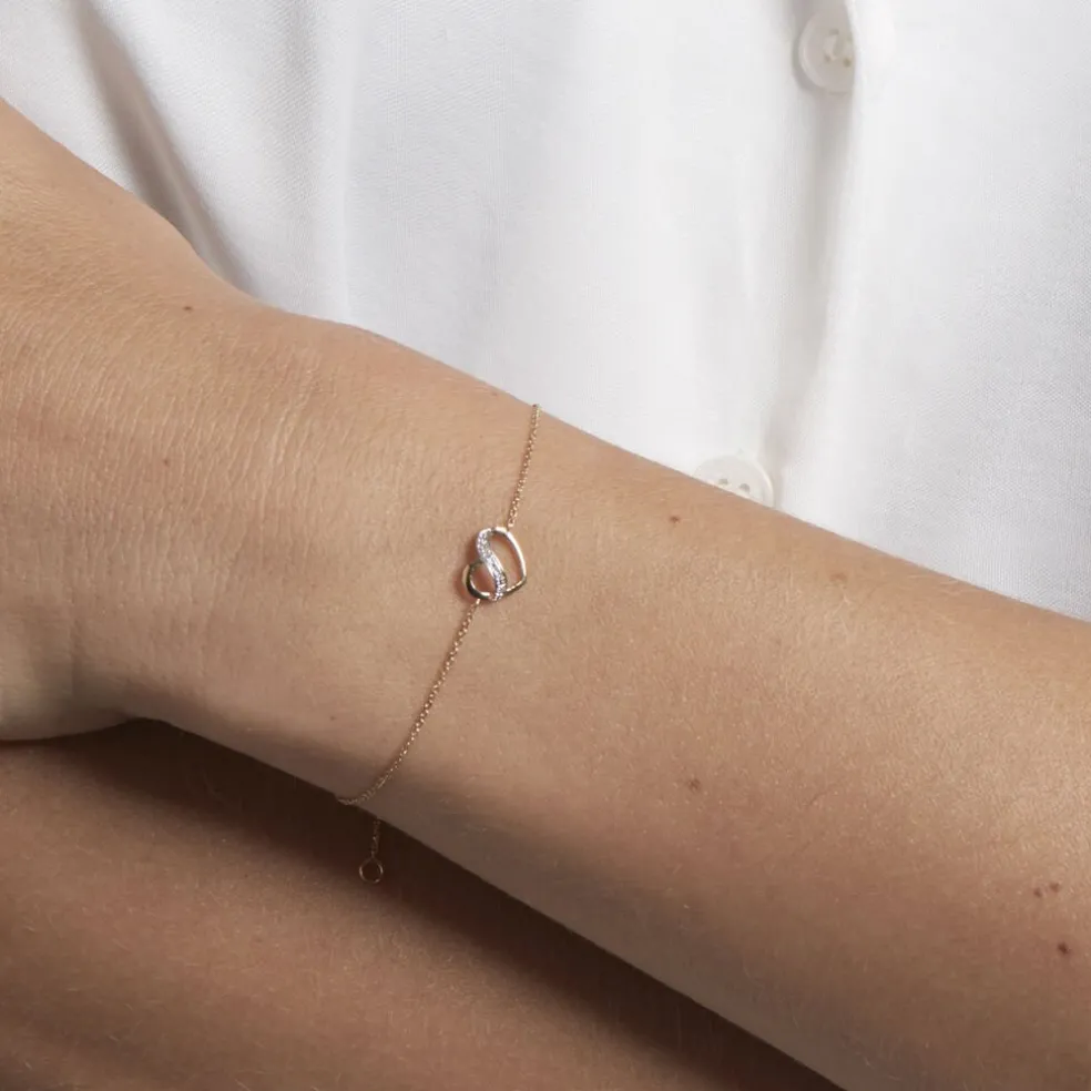 Bracelet Or Jaune Juliane Diamants