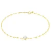 Bracelet Or Jaune Luminae Oxyde De Zirconium