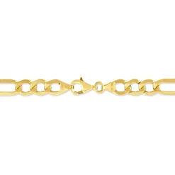 Bracelet Or Jaune Maille Alternée