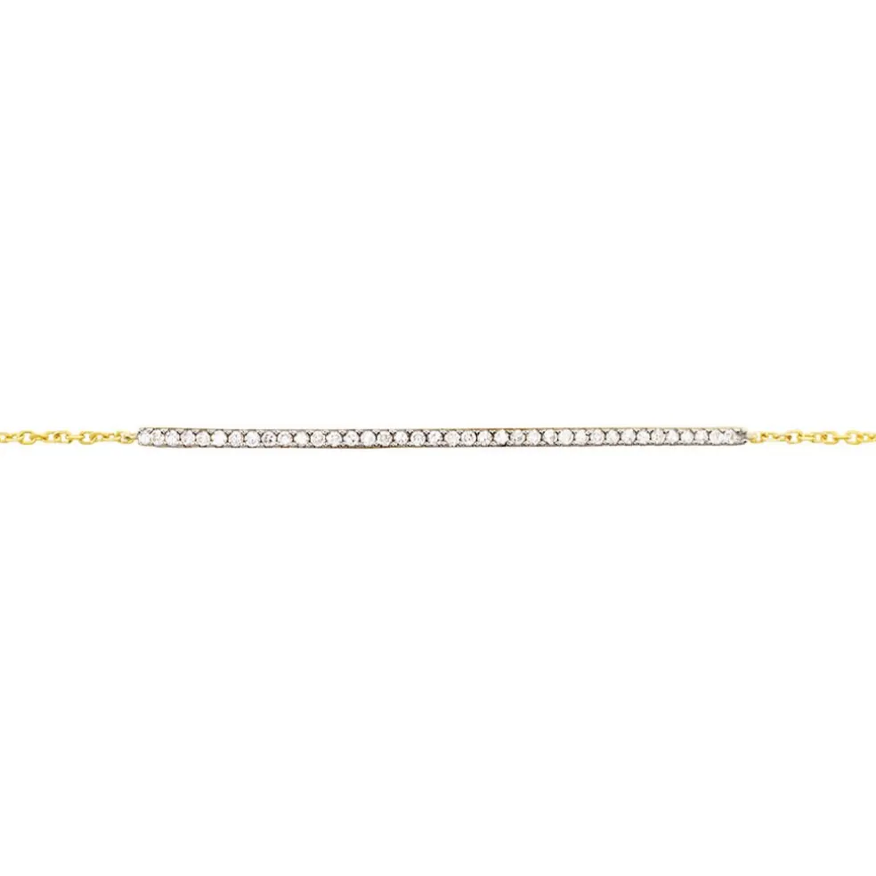 Bracelet Or Jaune Nalania Diamant