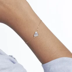 Bracelet Or Jaune Pervenche Nacre