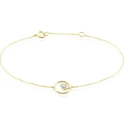 Bracelet Or Jaune Theda Diamants