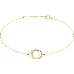 Bracelet Or Jaune Tresha Diamants