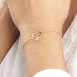 Bracelet Or Jaune Veridienne Oxyde