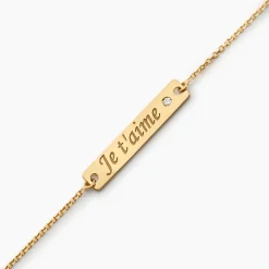 Bracelet Or Jaune Xaverianne Oxyde