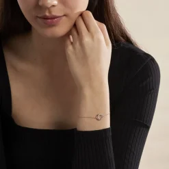 Bracelet Or Rose Tresha Diamants