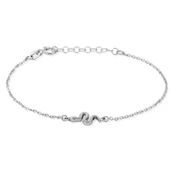 Bracelet Oria Argent Blanc