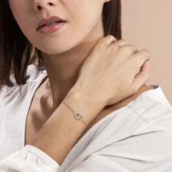 Bracelet Ottavia Argent Rose Oxyde De Zirconium