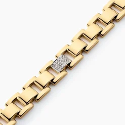 Bracelet Panther Or Jaune Diamant