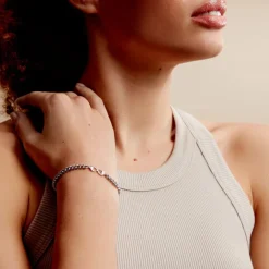 Bracelet Pao Argent Blanc