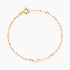Bracelet Paolina Or Jaune Perle De Culture